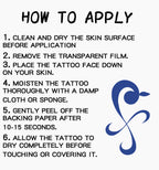 TempooCos Nami arm Temporary Tattoos Sets-2 PCS