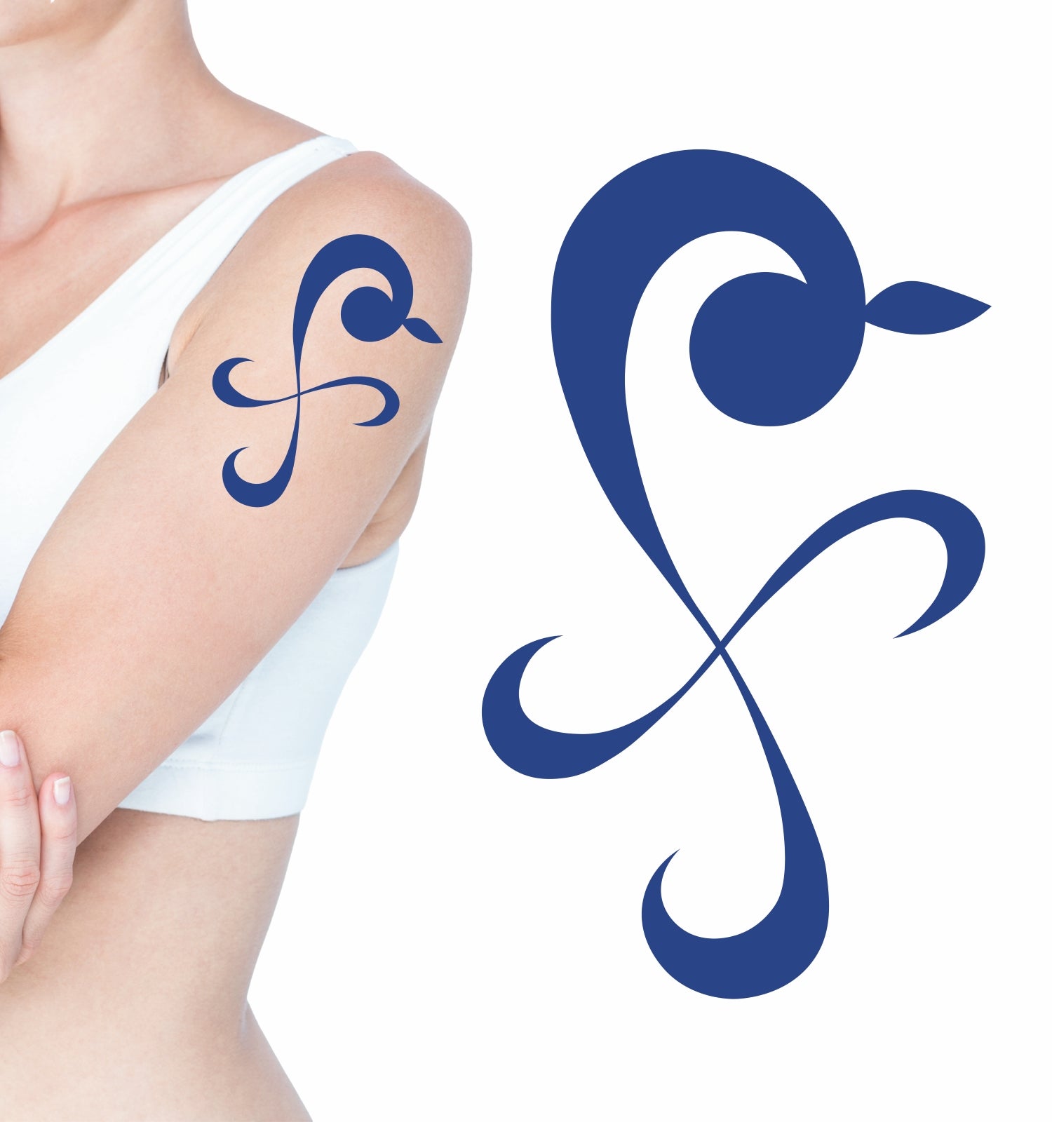 TempooCos Nami arm Temporary Tattoos Sets-2 PCS