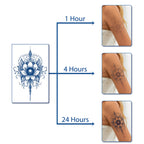 TempooCos Arms & Chest & Shoulders Temporary Tattoos Sets- 7PCS