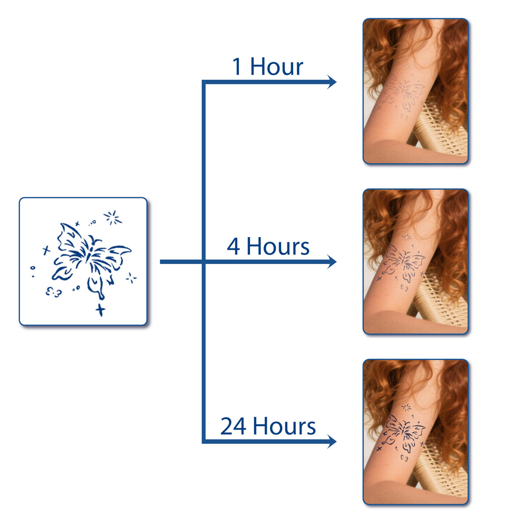 TempooCos Arms & Chest & Shoulders Temporary Tattoos Sets-7PCS