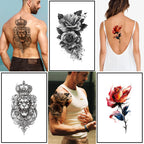 TempooCos Hand & Leg Temporary Tattoo Set - 12PCS