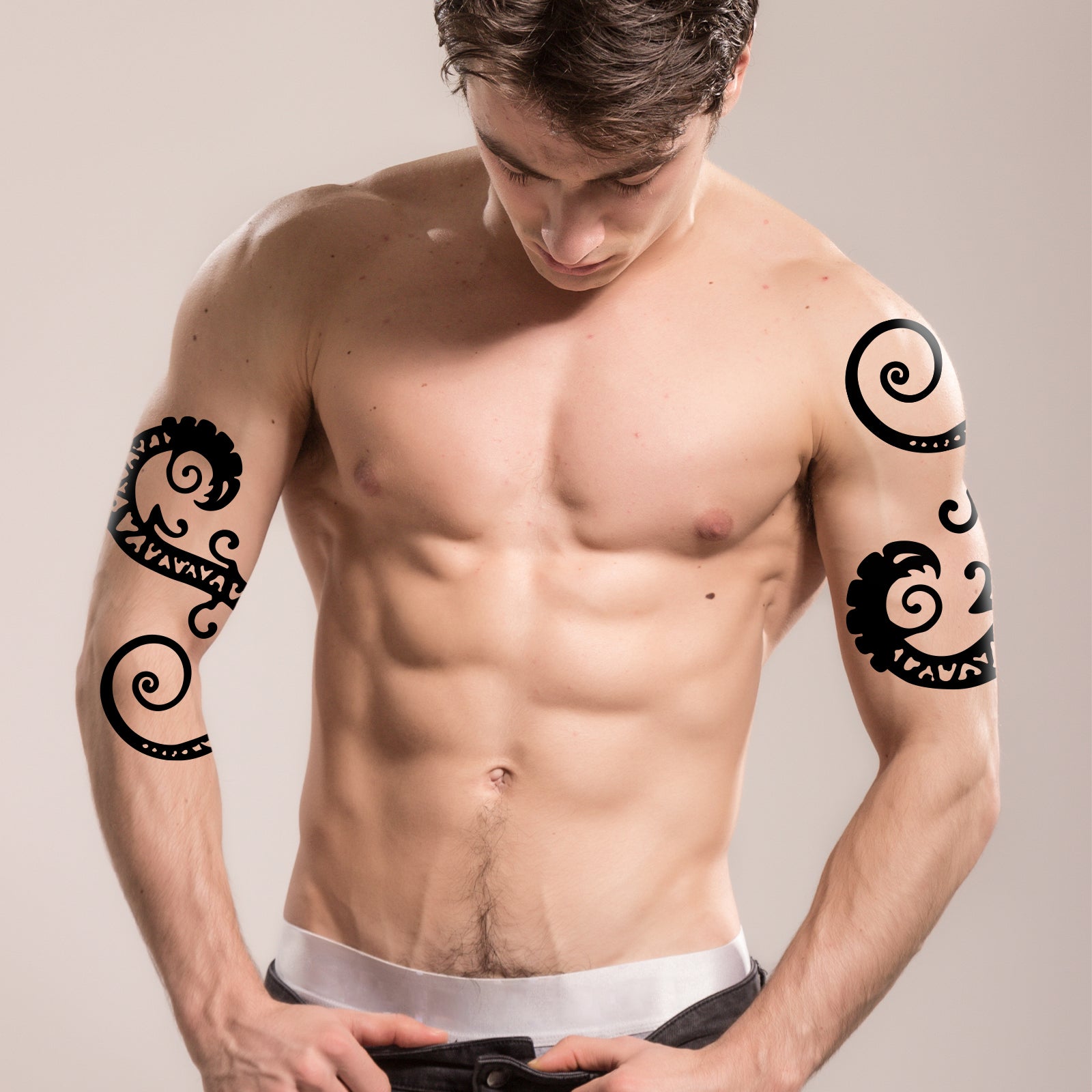 TempooCos Mortal Kombat hits lizard Temporary Tattoos -arms and face
