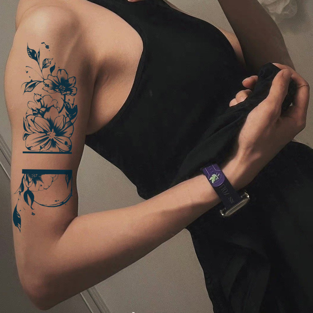 TempooCos Arms & Chest & Shoulders Temporary Tattoos Sets-6PCS