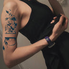 TempooCos Arms & Chest & Shoulders Temporary Tattoos Sets-6PCS