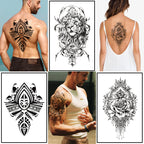 TempooCos Hand & Leg Temporary Tattoo Set - 12PCS