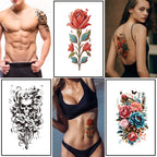 TempooCos Hand & Leg Temporary Tattoo Set - 12PCS