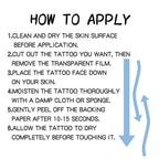 TempooCos Aang Temporary Tattoos Set