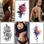 TempooCos Hand & Leg Temporary Tattoo Set - 12PCS