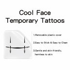 TempooCos Jujutsu Kaisen Temporary Tattoos Sets-6 PCS