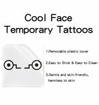 TempooCos Toge Inumaki face Temporary Tattoos Sets-2 PCS