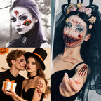 TempooCos Halloween Scar Temporary Tattoo Patch-32PCS