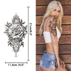 TempooCos Hand & Leg Temporary Tattoo Set - 12PCS