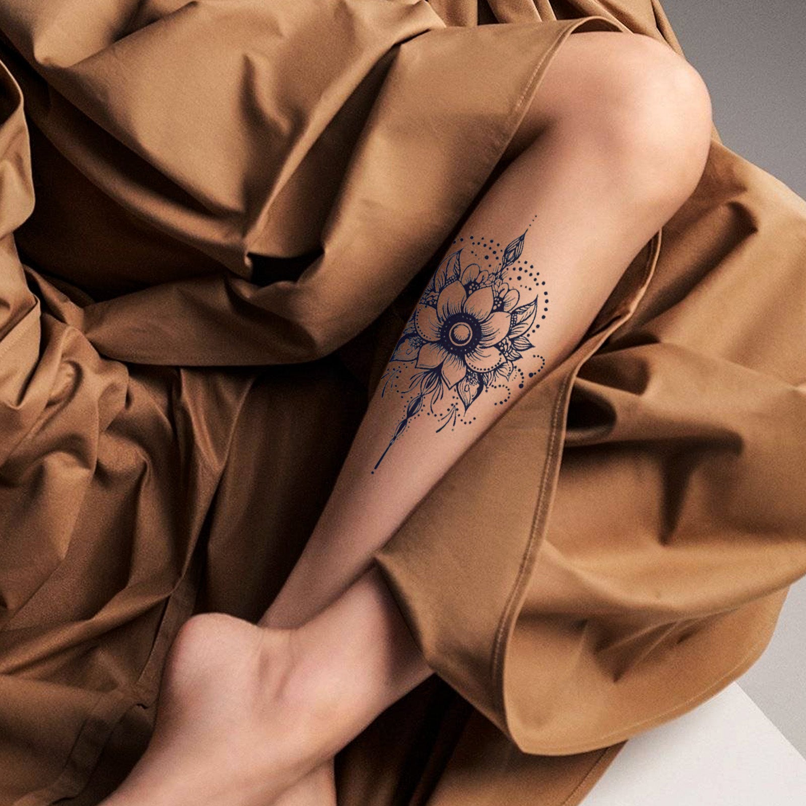 TempooCos Arms & Chest & Shoulders Temporary Tattoos Sets- 7PCS