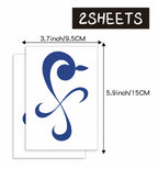 TempooCos Nami arm Temporary Tattoos Sets-2 PCS