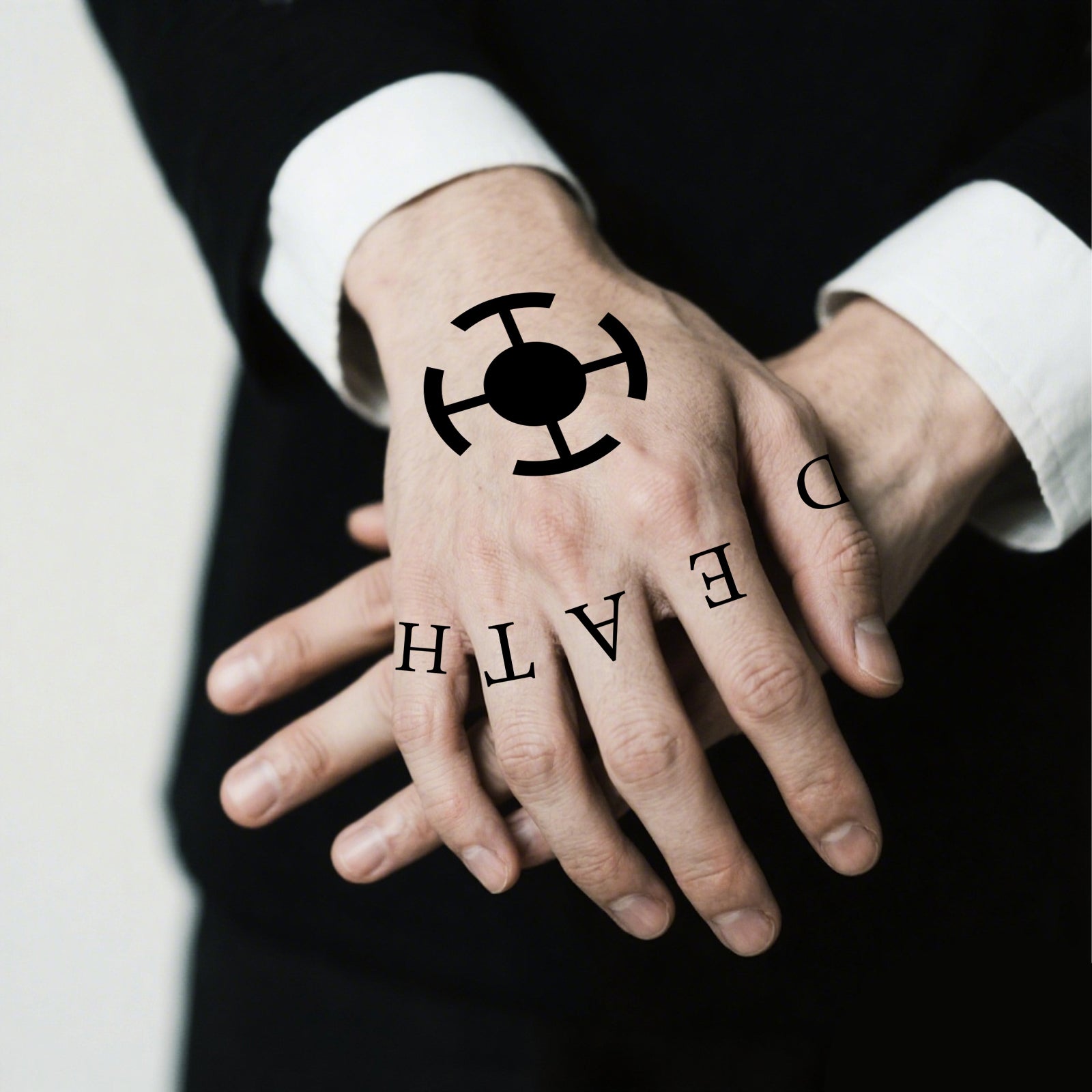 TempooCos Trafalgar D. Water Law Temporary Tattoos in One Piece-Full Set