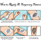 TempooCos Halloween Scar Temporary Tattoo Patch-32PCS